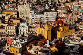 Casas coloridas de Guanajuato